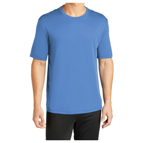 Yellow Rooster Men's Short Sleeve Tall PosiCharge Competitor Polyester Tee Carolina Blue 4XLT