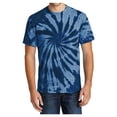 thumbnail image 1 of Yellow Rooster Men's Short Sleeve Tie-Dye Male Cotton T-Shirts Navy XL, 1 of 6