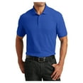 thumbnail image 1 of Yellow Rooster Men's Short Sleeves Tall Core Classic Pique Polo True Royal 3XLT, 1 of 6