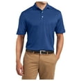 thumbnail image 1 of Yellow Rooster Men's Tall Dri-Mesh Male Polo Royal XLT, 1 of 6