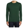 thumbnail image 1 of Yellow Rooster Men's Tall Long Sleeve PosiCharge Competitor Tee Forest Green 4XLT, 1 of 6