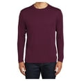thumbnail image 1 of Yellow Rooster Men's Tall Long Sleeve PosiCharge Competitor Tee Maroon XLT, 1 of 6