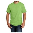 thumbnail image 1 of Yellow Rooster Mens Core Cotton Male T-Shirts Lime XL, 1 of 5
