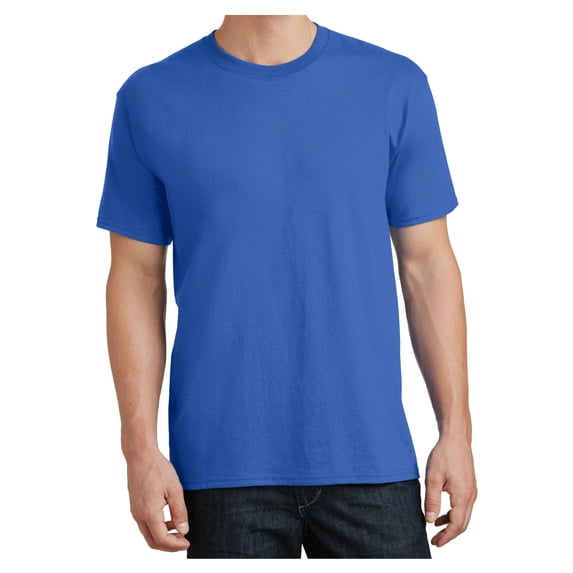 Yellow Rooster Mens Core Cotton Male T-Shirts Royal 3XL