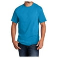 thumbnail image 1 of Yellow Rooster Mens Core Cotton Male T-Shirts Sapphire S, 1 of 5