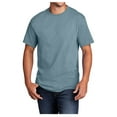 thumbnail image 1 of Yellow Rooster Mens Core Cotton Male T-Shirts Stonewashed Blue 5XL, 1 of 4