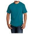 thumbnail image 1 of Yellow Rooster Mens Core Cotton Male T-Shirts Teal L, 1 of 5