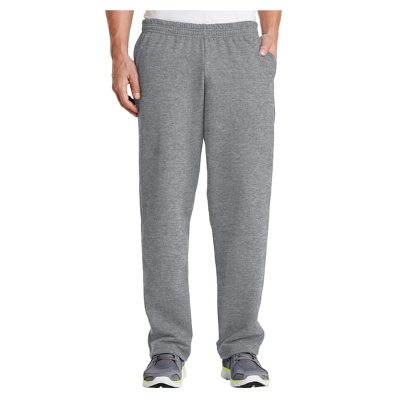 Yellow Rooster Mens Core Fleece Classic Sweatpant with Pockets Athletic Heather M