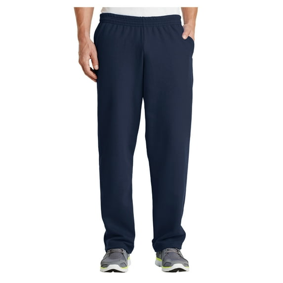 Yellow Rooster Mens Core Fleece Classic Sweatpant with Pockets Navy M