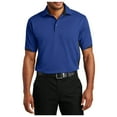 thumbnail image 1 of Yellow Rooster Mens Dry Zone Colorblock Ottoman Polo Royal/ Black L, 1 of 4