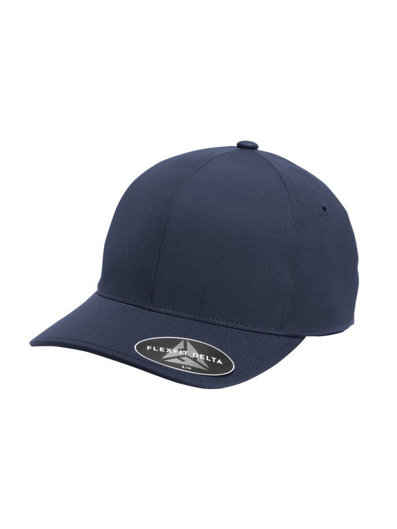 Mens Flexfit Delta Cap Navy S/M