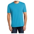 thumbnail image 1 of Yellow Rooster Mens Perfect Weight Tee Bright Turquoise XS, 1 of 6