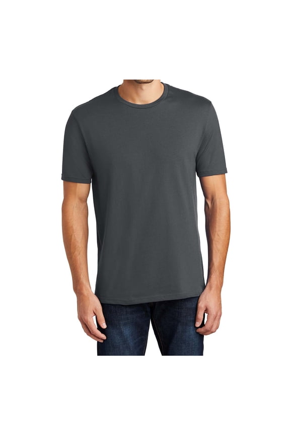 Mens Perfect Weight Tee Charcoal 4XL