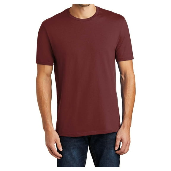 Yellow Rooster Mens Perfect Weight Tee Sangria L