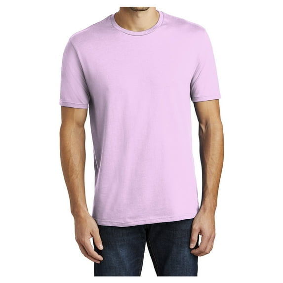 Yellow Rooster Mens Perfect Weight Tee Soft Purple 2XL