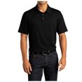 thumbnail image 1 of Yellow Rooster Mens Short Sleeve City Stretch Polo Black 4XL, 1 of 4