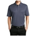 thumbnail image 1 of Yellow Rooster Mens Short Sleeve Heathered Silk Touch Polo Navy Heather XL, 1 of 7