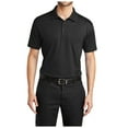 thumbnail image 1 of Yellow Rooster Mens Short Sleeve Rapid Dry Mesh Polo Black XS, 1 of 4