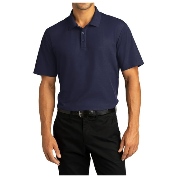 Yellow Rooster Mens Short Sleeve SuperPro React Male Polo Shirt True Navy 2XL