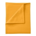 thumbnail image 1 of Yellow Rooster Unisex Regular Core Fleece Sweatshirt Blanket Gold, 1 of 3