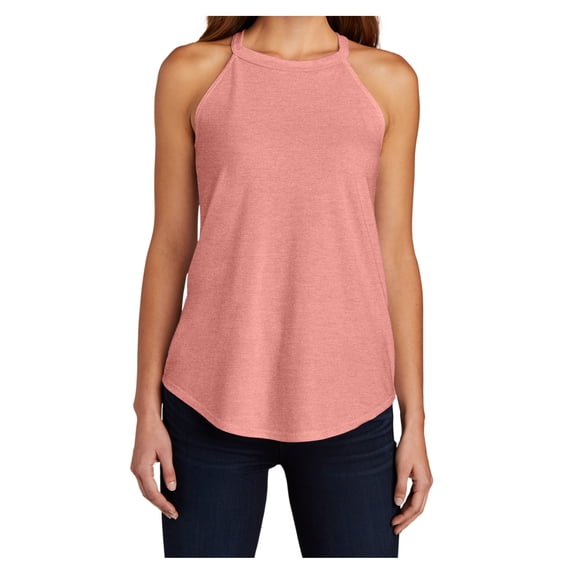 Yellow Rooster Women Tri Rocker Female Tank Top Blush Frost XL