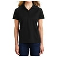 thumbnail image 1 of Yellow Rooster Women's Dri-Mesh Pro Female Polo T-Shirts Black XS, 1 of 6