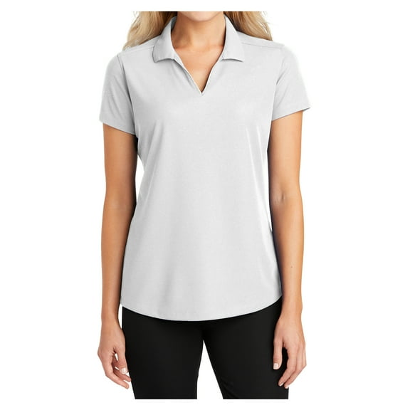 Yellow Rooster Women's Dry Zone Grid Polo T-Shirt White XS