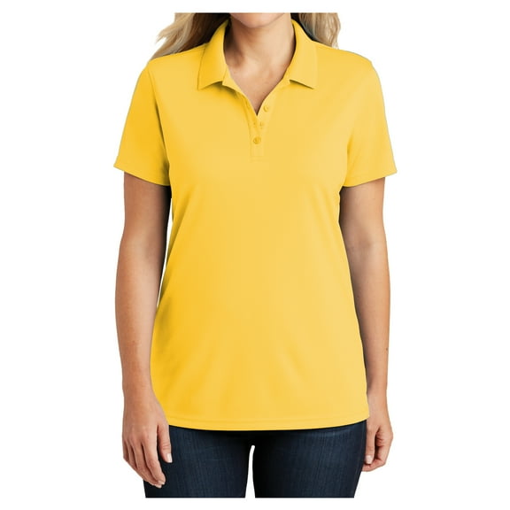 Yellow Rooster Women's Dry Zone UV Micro-Mesh Polo Sunburst Yellow XS