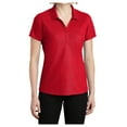 thumbnail image 1 of Yellow Rooster Women's EZPerformance Pique Polo T-Shirt Apple Red XS, 1 of 6