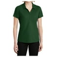 thumbnail image 1 of Yellow Rooster Women's EZPerformance Pique Polo T-Shirt Deep Forest Green 2XL, 1 of 6