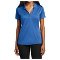thumbnail image 1 of Yellow Rooster Women's Embossed PosiCharge Tough Polo True Royal S, 1 of 6