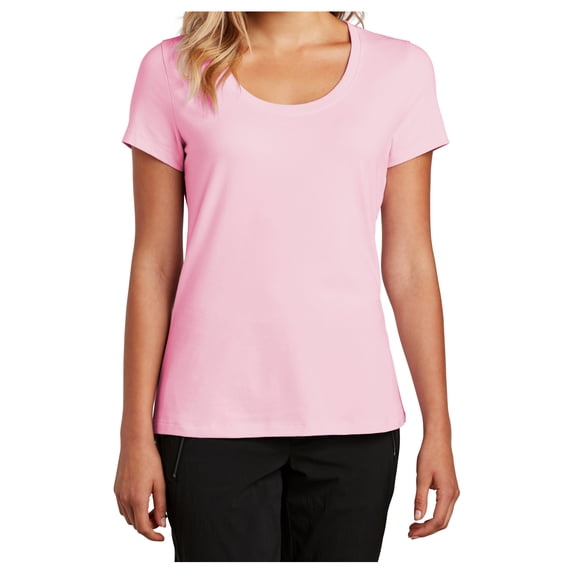 Yellow Rooster Women's Flex Scoop Neck Female T-Shirt Lilac S