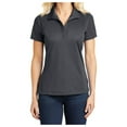 thumbnail image 1 of Yellow Rooster Women’s Micropique Sport-Wick Polo T-Shirts Iron Grey 4XL, 1 of 6