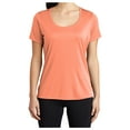 thumbnail image 1 of Yellow Rooster Women's Posi-UV Pro Scoop Neck T-Shirts Soft Coral XL, 1 of 6