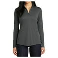 thumbnail image 1 of Yellow Rooster Women's PosiCharge Competitor 1/4-Zip Pullover Iron Grey M, 1 of 8