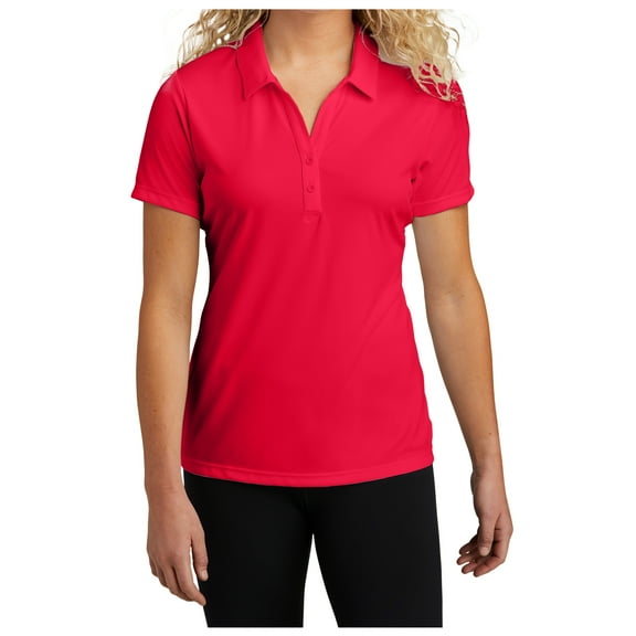 Yellow Rooster Women's PosiCharge Competitor Polo Shirts True Red XL