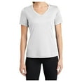 thumbnail image 1 of Yellow Rooster Women's PosiCharge Competitor V-Neck Tee White M, 1 of 7