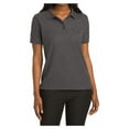 thumbnail image 1 of Yellow Rooster Women's Silk Touch Classic Female Polo Shirt Charcoal Heather Grey 6XL, 1 of 6