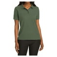 thumbnail image 1 of Yellow Rooster Women's Silk Touch Classic Female Polo Shirt Clover Green S, 1 of 6