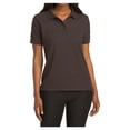 thumbnail image 1 of Yellow Rooster Women's Silk Touch Classic Female Polo Shirt Coffee Bean XS, 1 of 6