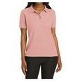 thumbnail image 1 of Yellow Rooster Women's Silk Touch Classic Female Polo Shirt Light Pink 4XL, 1 of 6