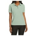thumbnail image 1 of Yellow Rooster Women's Silk Touch Classic Female Polo Shirt Mint Green XS, 1 of 6
