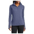 thumbnail image 1 of Yellow Rooster Women's Sport Wick Stretch 1/2 Zip Pullover True Navy Heather 3XL, 1 of 7