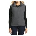 thumbnail image 1 of Yellow Rooster Women's Super Soft Value Fleece Vest Iron Grey 2XL, 1 of 6