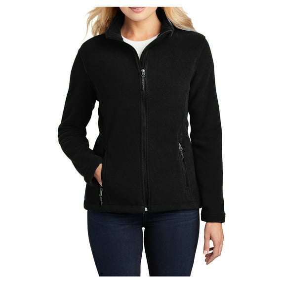 Yellow Rooster Women's Value Fleece Polyester Jacket Black 3XL