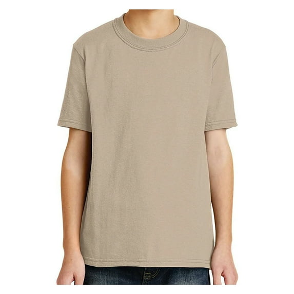 Yellow Rooster Youth Core Blend Little Boys T-Shirts Desert Sand XL