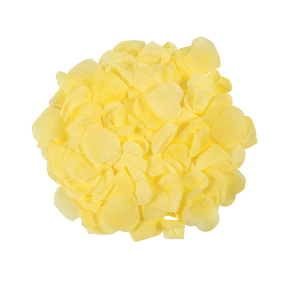 Yellow Rose Petals (200Pc) - Party Decor - 200 Pieces
