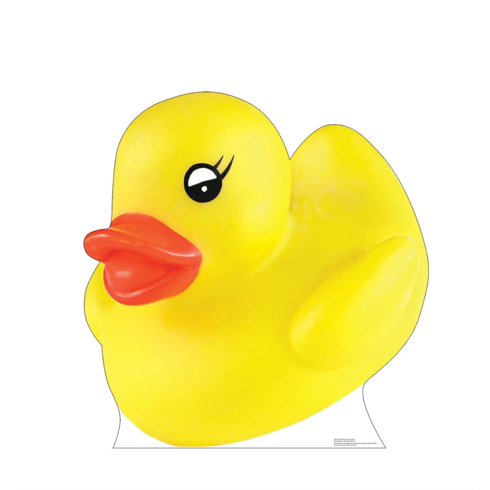 Yellow Rubber Duck Cardboard Cutout - Walmart.com