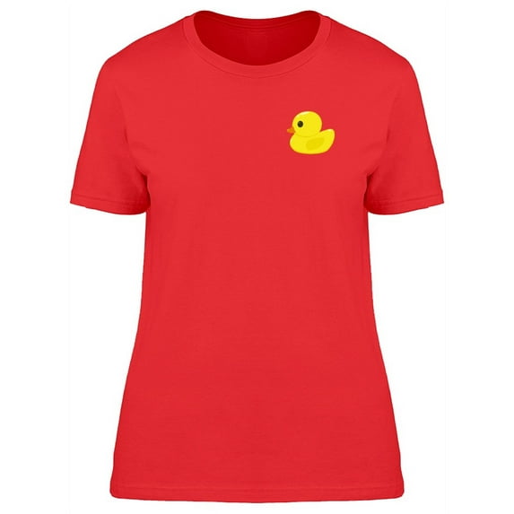 Yellow Rubber Duck T-Shirt Women -Image by Shutterstock, Female x-Large