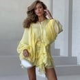 thumbnail image 1 of Yellow Ruffled Dress, 1 of 1